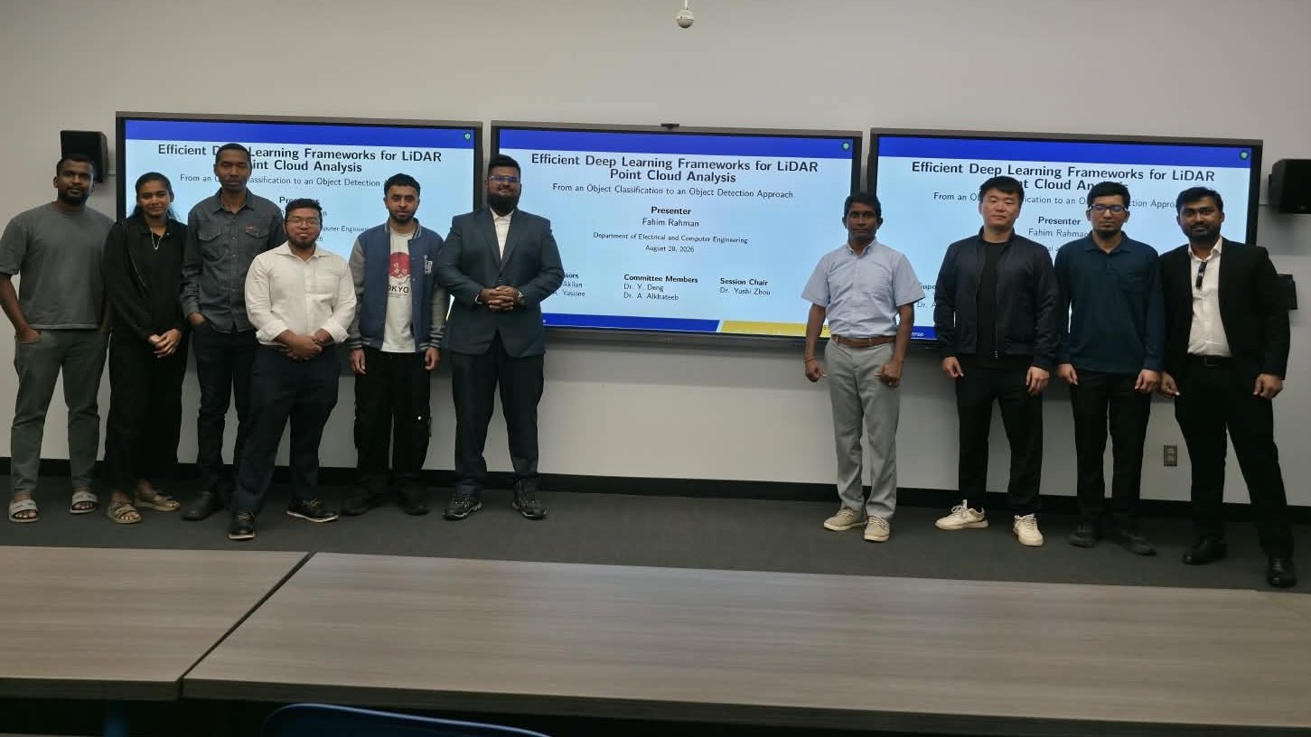Fahim Ur Rahman thesis defense