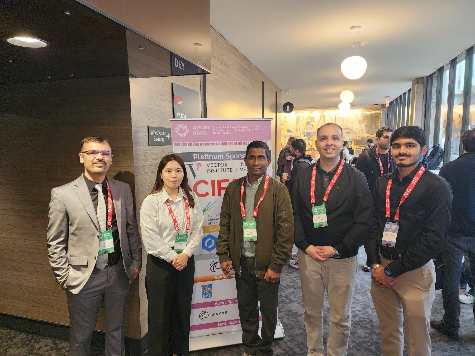 CAN AI/CRV 2026 - VIDLab Team at Conference